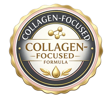 Collagen-Focused Formula badge